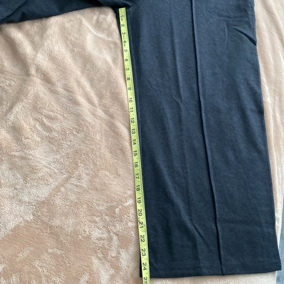 Garnet Hill Comfort Cropped Wide Leg Gray Pants Sz XL. - Picture 9 of 13